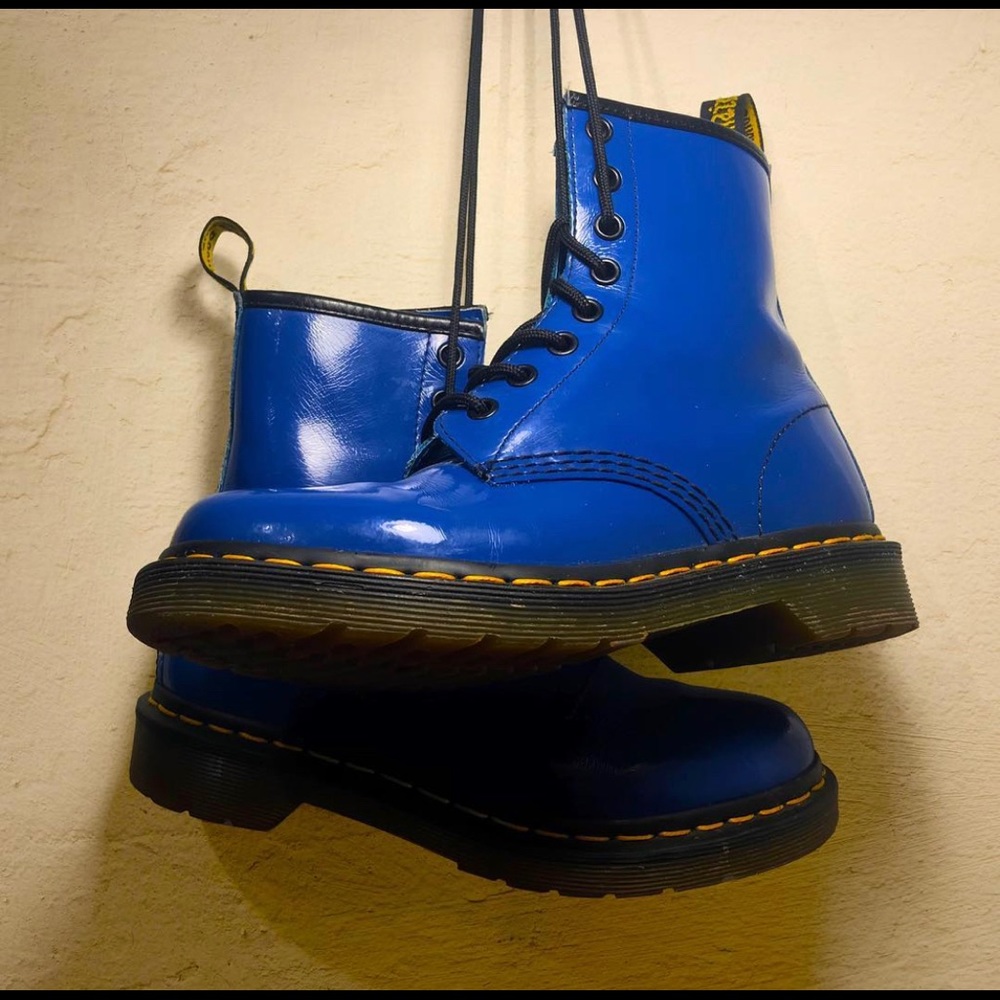 Dr Marten’s Patent Cobalt Blue 1460’s